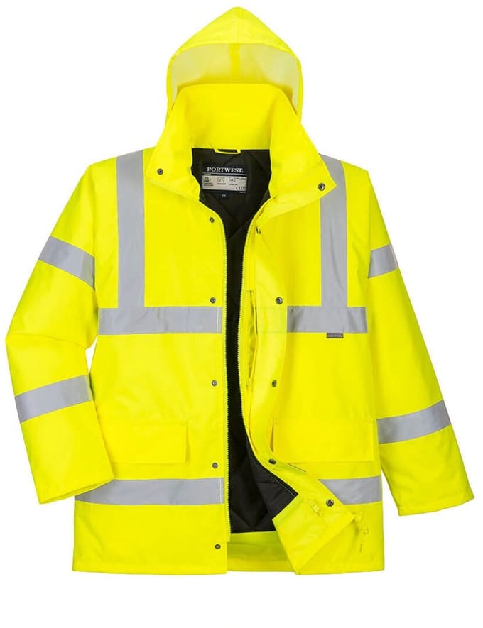 Portwest Hi-Vis Ademend Winter Traffic Jack S461 - Geel - S