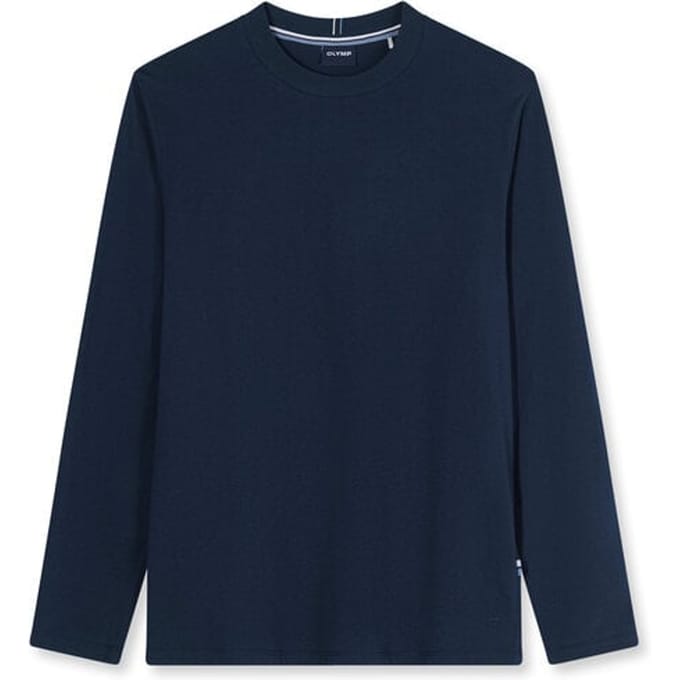 OLYMP Casual Jersey, Marineblauw