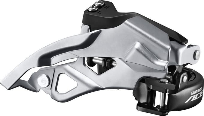 Shimano - Voorderailleur - 3 x 9-versnellingen – Acera T3000 – Top Swing – Dual Pull