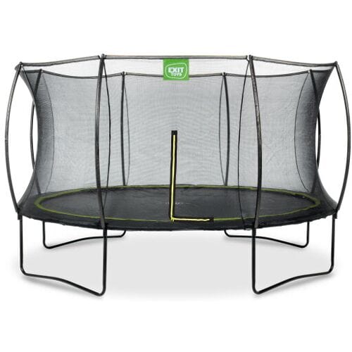 EXIT Silhouette Trampoline ø366cm - Op Poten - Rond - Trampoline Buiten - Voor Kinderen - Zwart