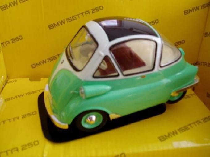 RC BMW Isetta - afstandsbediening - groen