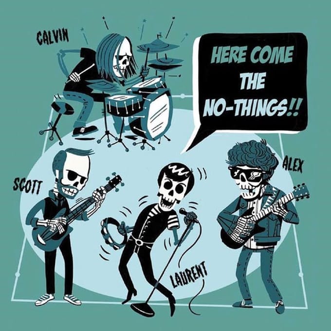 The No-Things - Here Come The No-Things!! (CD)