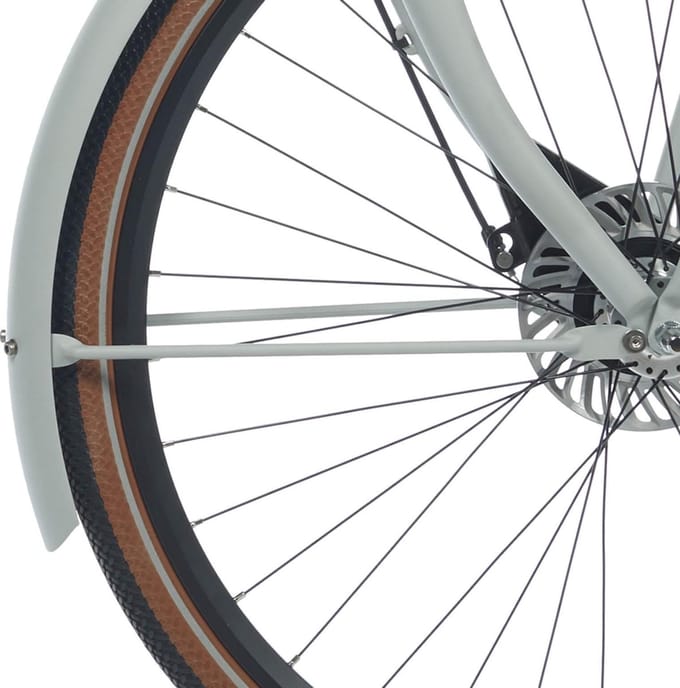 Cortina Spatbordstang voor 28 E-U4 smooth grey matt