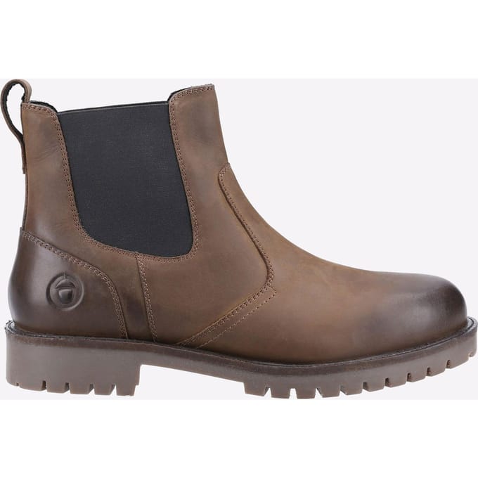Cotswold Bodicote Leren Bruine Herenlaarzen