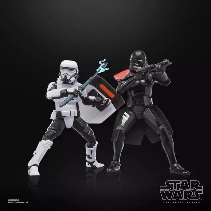STAR WARS - Purge Trooper & Patrol Trooper - Figure Black Series 15cm