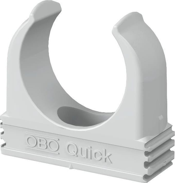 OBO Quick klembeugel koppelbaar M20 - lichtgrijs per 100 stuks (2955 M20)