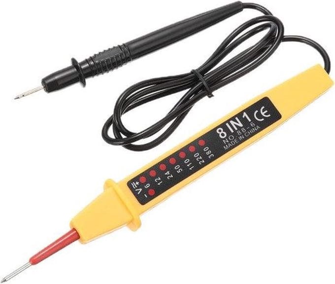 8-in-1 Test Pen - 6-380V AC-DC
