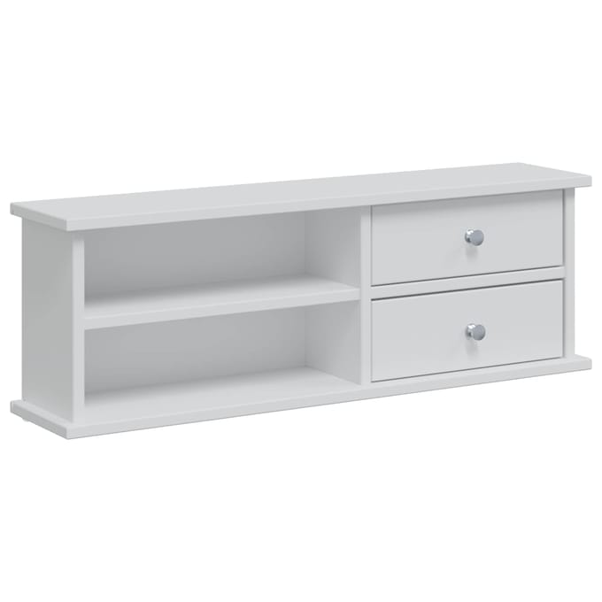 vidaXL - Kaptafelset - FAUSKE - 2 - st - Wit - 76 - x - 50 - x - 103,5 - cm