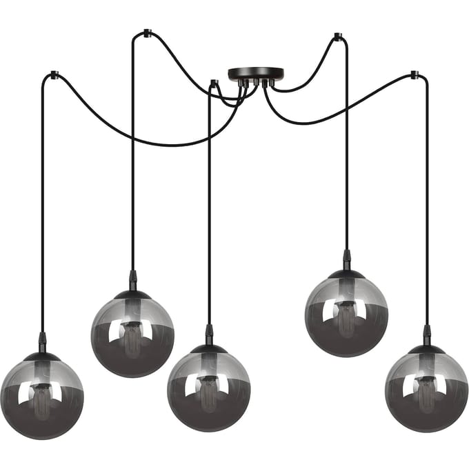 5-lichts hanglamp Cristiano | Loft46