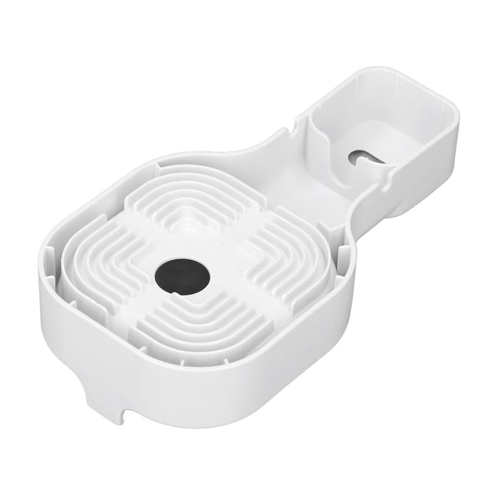 Support Mural pour Routeur sans Perçage Gestion des Câbles Prise de Courant pour Routeur Wifi Support Mural pour Eero Mesh white