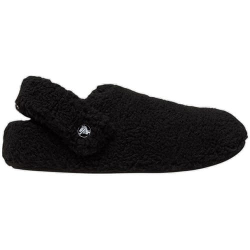 Crocs Classic Cozzzy Slipper Polyester Dames Zwarte Slippers