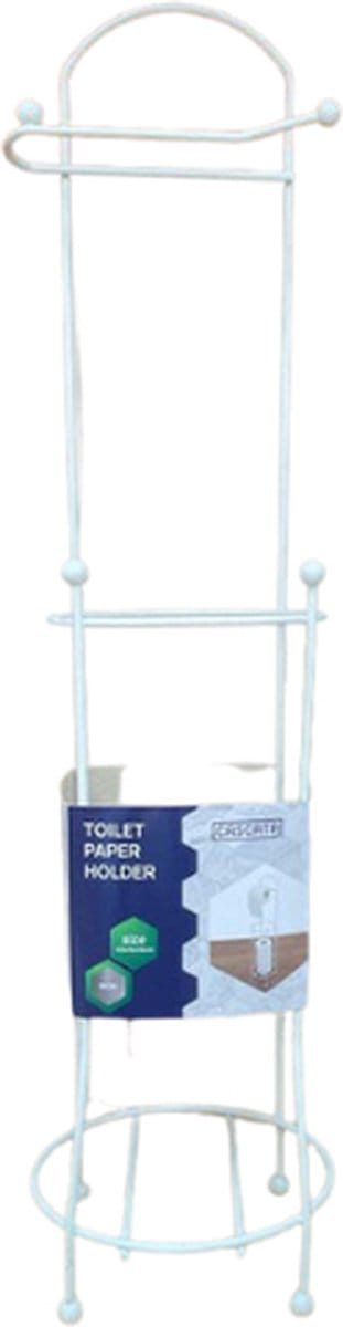 Toiletpapierhouder - Wit - 63 cm x 16 cm x 16 cm