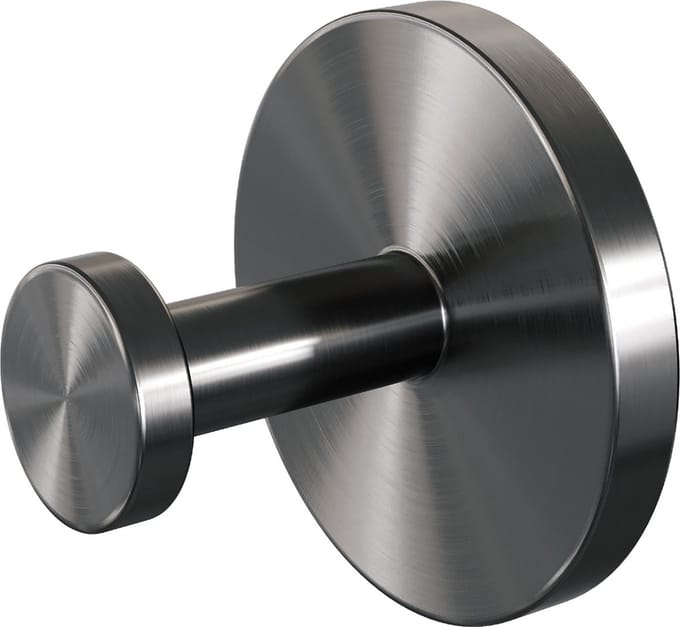 Brauer Handdoekhaak - Gunmetal Geborsteld Pvd