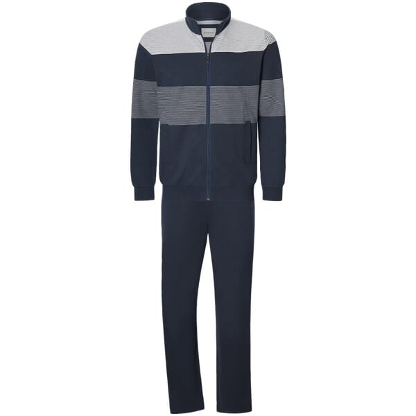Babista herren Joggingpak - 68/70 - donkerblauw - Plus Size