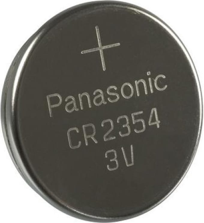 Panasonic CR2354N 3Volt Lithium knoopcel batterij voor o.a. Polar CS600X, CS500 en CS400