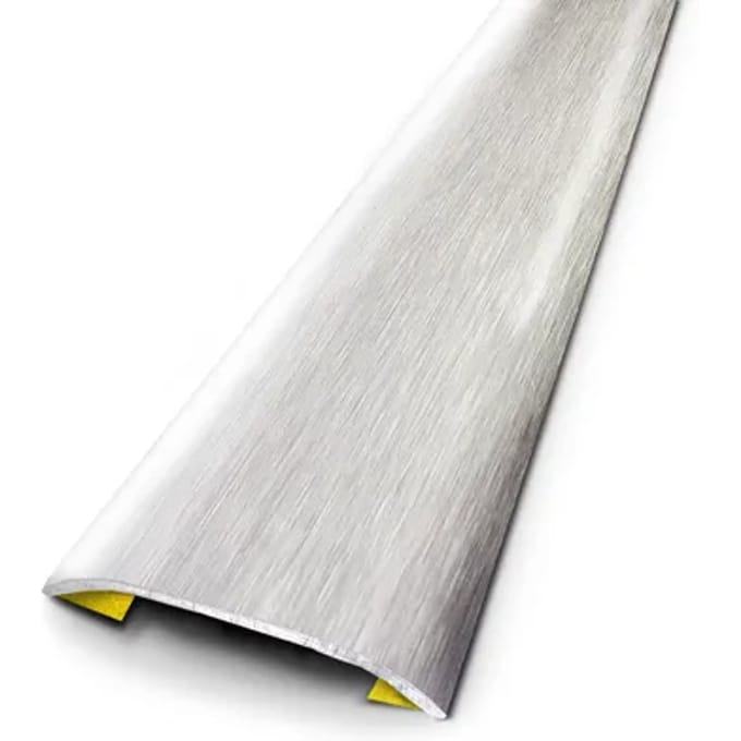 Gerflor Drempelprofiel - Rvs - 37x6mm 0,83m - Zelfklevend