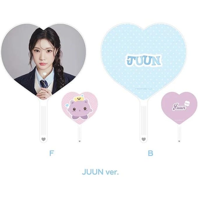 Hearts2Hearts - [FANMEETING 'HEARTS 2 HOUSE' Merchandise] HEARTS IMAGE PICKET SET Juun white