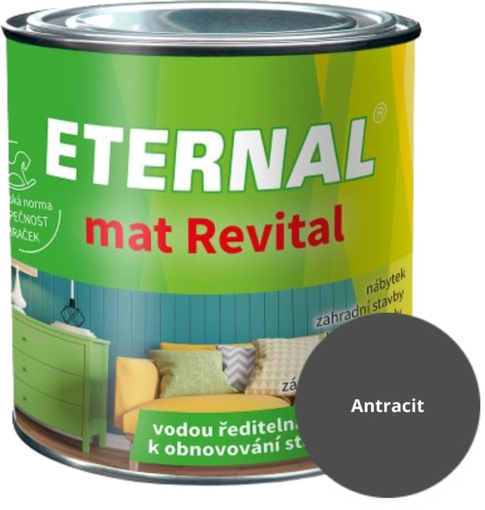 Eternal MAT Revital 0,35 kg, Antraciet (RAL7016)