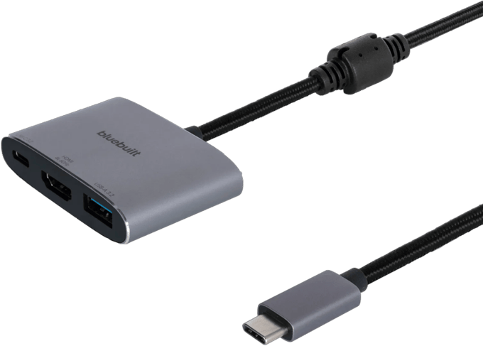 BlueBuilt USB-C naar USB-C / USB-A en HDMI Converter