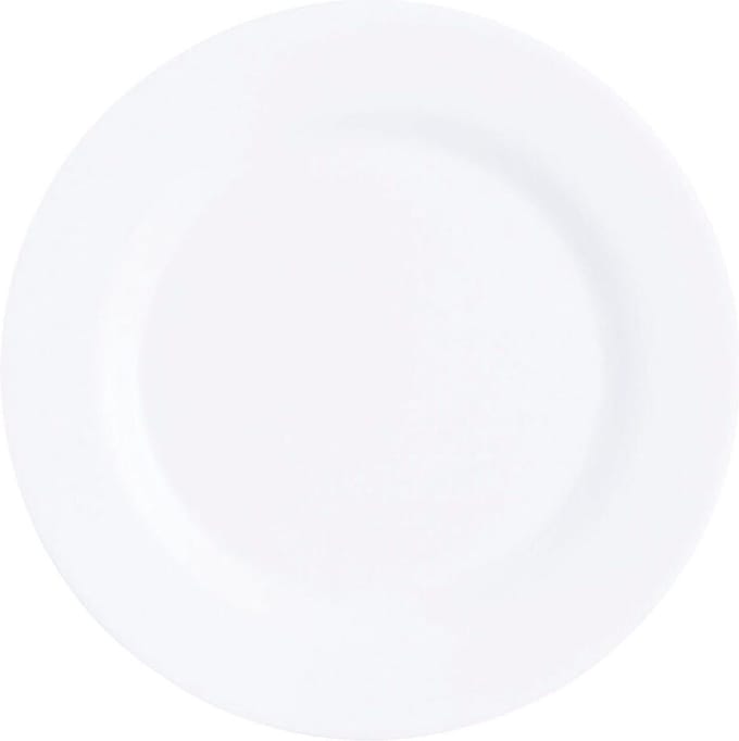 Bordenset Arcoroc Intensity White Wit 6 Stuks Glas 25,5 cm