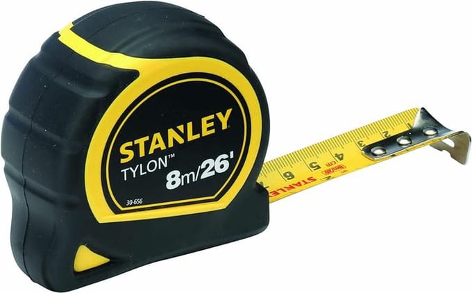 Stanley Tylon Serie - Meetlint - 8m x 25mm - Ergonomisch - Duurzaam