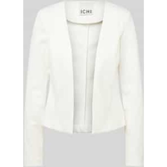 Regular fit blazer met opengewerkte voorkant, model 'KATE'