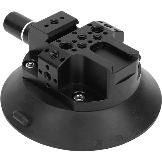 4.6in Handpomp Vacuüm Zuignap Professionele Camera Auto Zuignap Bekerhouder met 14in 38in black