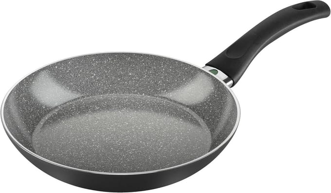 Keramische Braadpan 24 cm - Krasbestendig, Geschikt voor Inductie