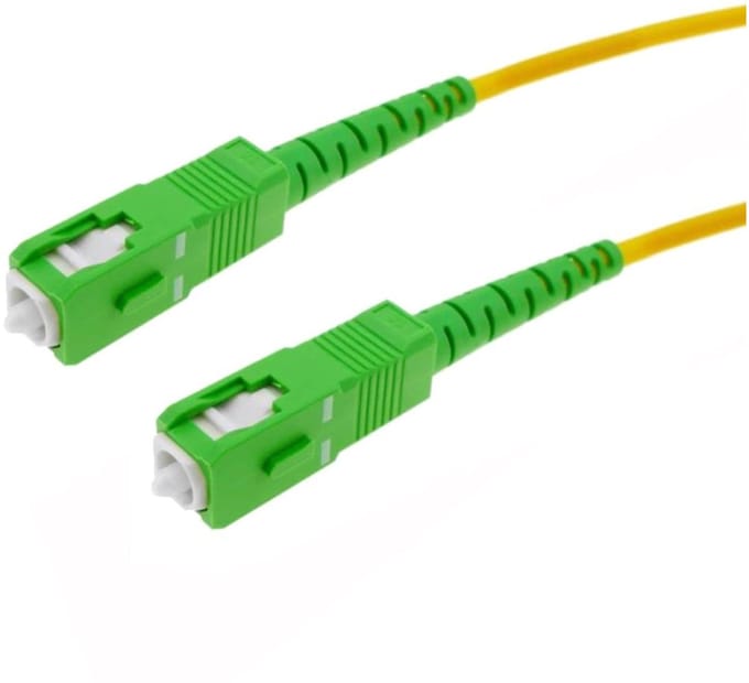Techly ILWL D9-MA-020TY InfiniBand en Glasvezelkabel 2 m SC SC/APC Geel