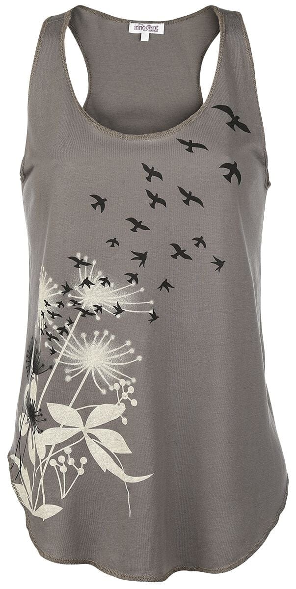 Innocent Top - Flock Top - S tot XL - voor Vrouwen - bruin