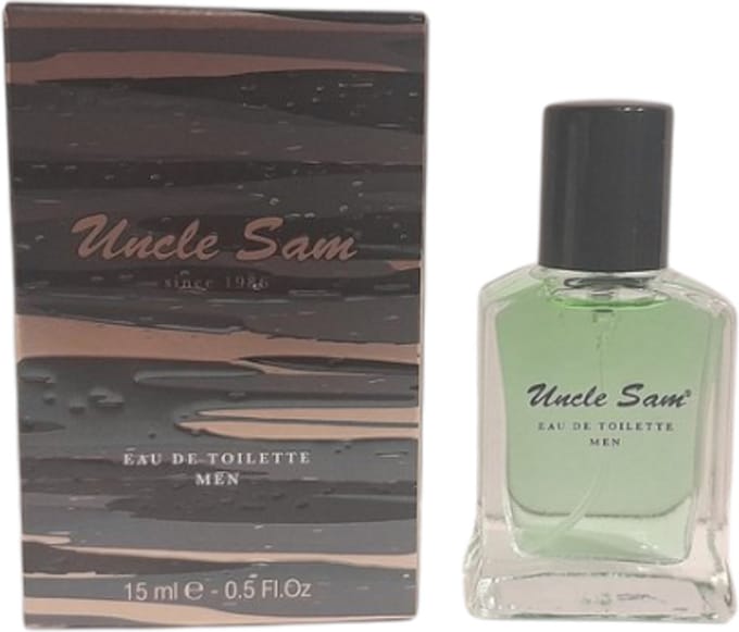 Uncle Sam Camouflage Eau de Toilette - mini parfum - Heren Parfum 15 ml