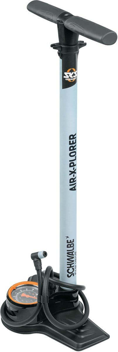 Werkplaatspomp met klep SKS Air X-Plorer Schwalbe Clik