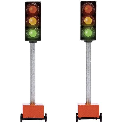 Busch H0 Bouwplaats verkeerslichten Functioneel model 5451 2 stuk(s)