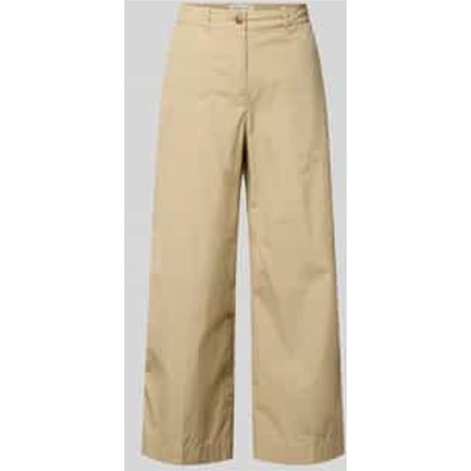 Broek in verkorte pasvorm met steekzakken