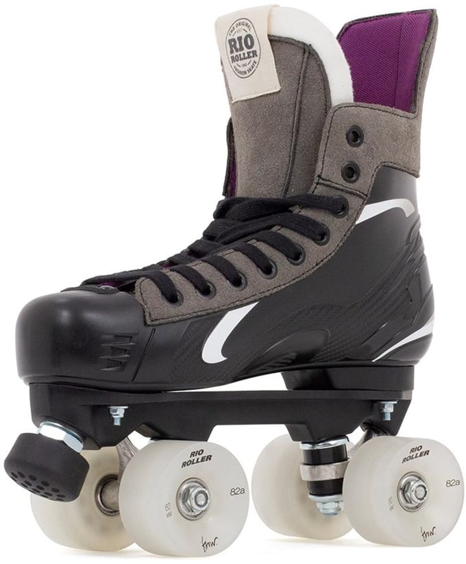 Rio Roller Hockey Quad Skates black
