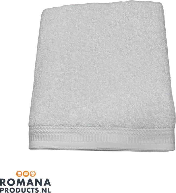 Romana Products Wapperdoek Open - Voor Sauna en Wellness - Wit - 90cm x 145cm
