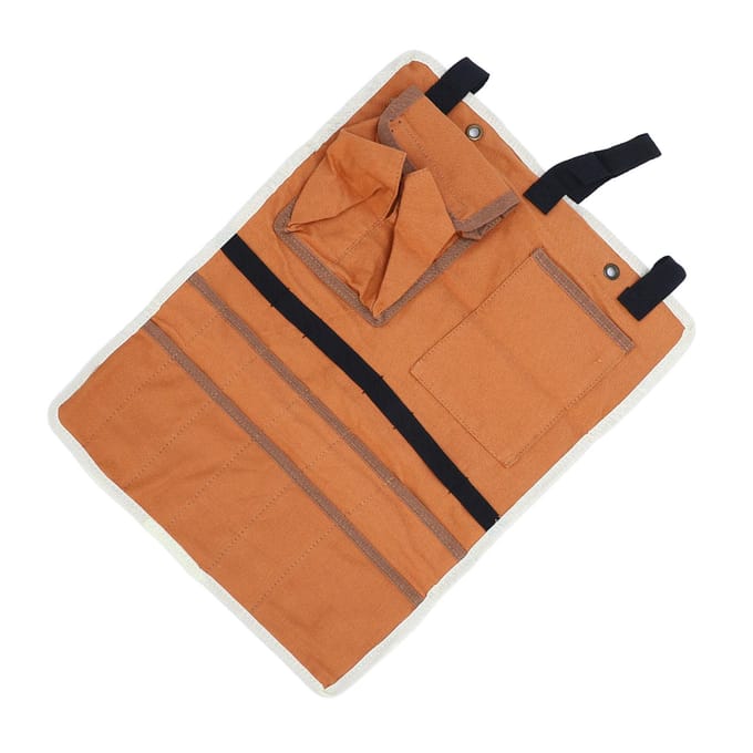 Kampeerhangende Opbergtas Canvas Waterdicht Ruimtebesparend Meerdere Vakken Hangende Opberging brown