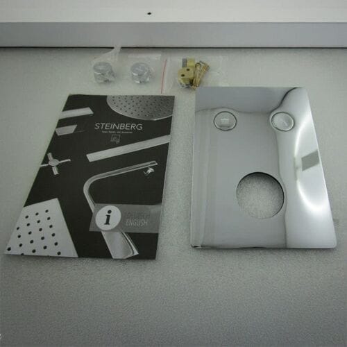 Steinberg Sensual Rain replacement cover plate for pushtronic single lever mixer 390.2221