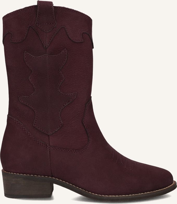 Wysh Nolia Laarzen - Nubuck - Meisjes - Paars - Maat 36