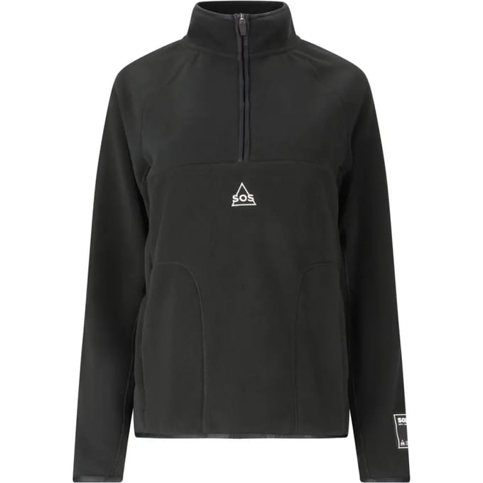 Fleece met halve rits voor dames SOS Munson