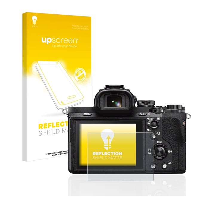 upscreen - Screenprotector voor Sony Alpha 7 II (ILCE-7M2) - Folie Beschermfolie anti glare matte