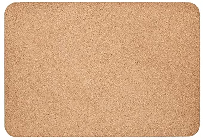 Bureauonderlegger 45x65 cm van Kurk - Vuilafstotend en Geluidsdempend
