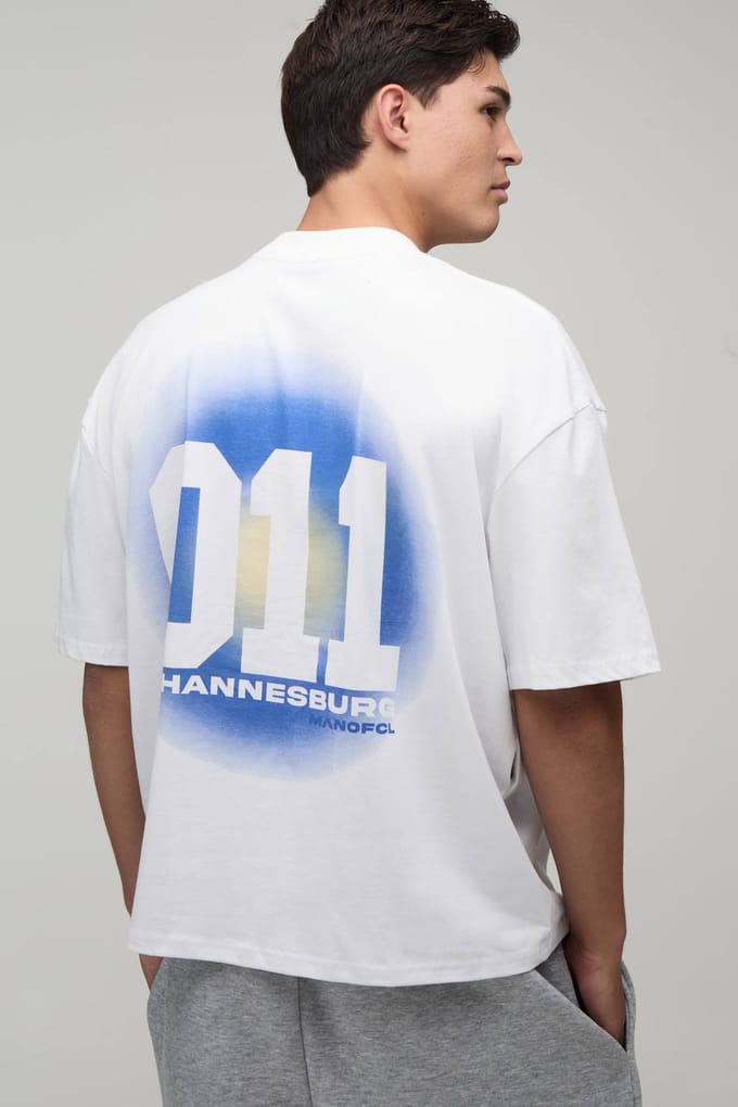 Slim Fit Henley T-shirt Met Korte Mouwen, Slub-structuur En Zichtbare Naden | White | Size Medium
