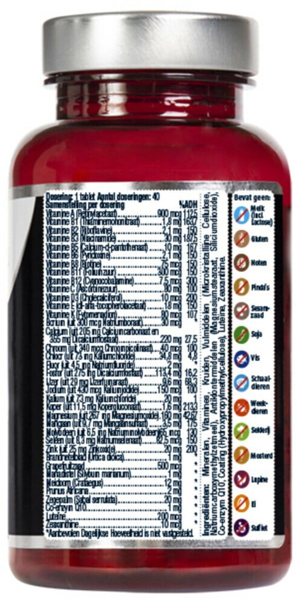 Lucovitaal - Multi + Compleet Man - 2 x 120 tabletten - Voordeelverpakking