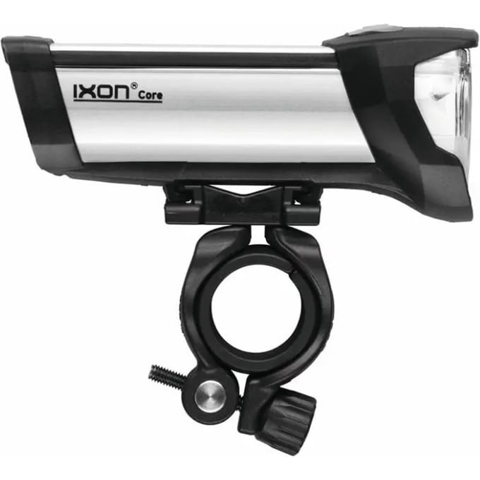 Busch & Müller - IXON Core - Fietskoplamp - Accu/Batterij - 1 LED - 50 Lux - Grijs