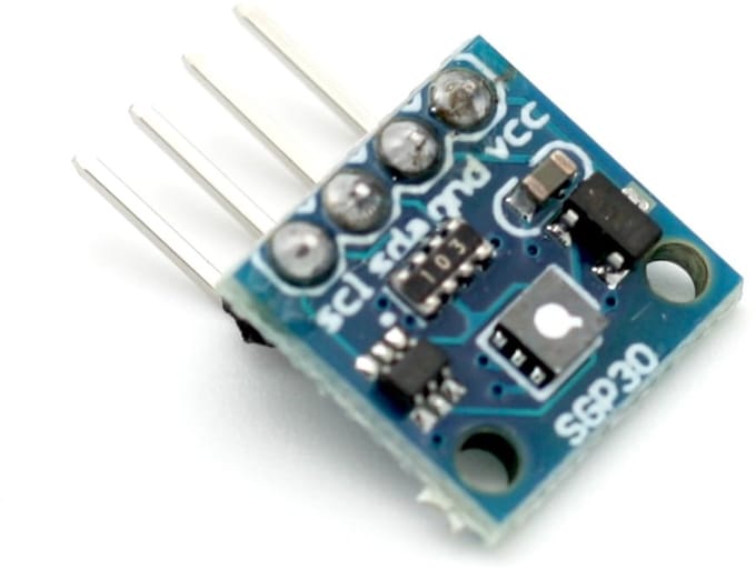 Luchtkwaliteitssensor Module - Gassensor TVOC eCO2 - IAQ Projecten - I2C Interface Compatibel - 3.3V 5V