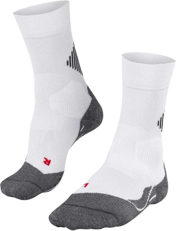 FALKE 4GRIP Stabilizing voor maximale snelheid functioneel materiaal sokken unisex wit - maat 42-43