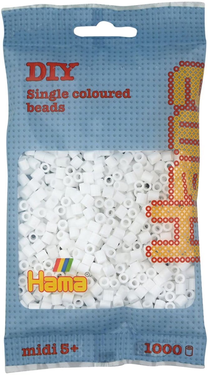 Hama Strijkkralen 1000 Stuks Licht Grijs