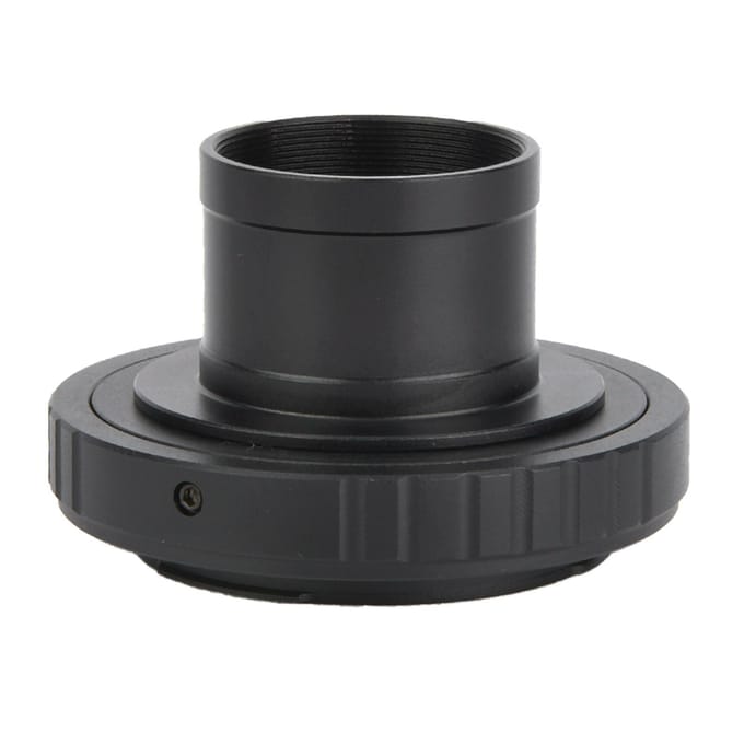 Aluminiumlegering T2-EOS 1.25 inch Telescoop naar Canon EOS Mount Camera Adapterring black