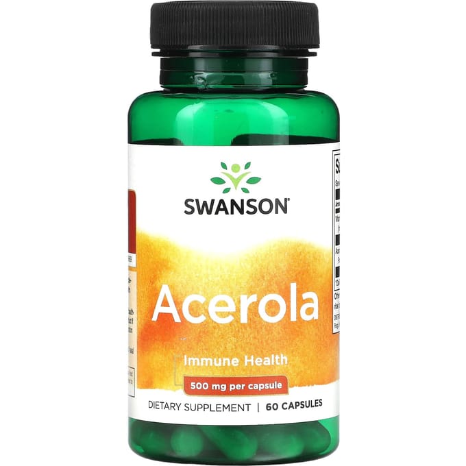 Acerola, 500 mg, 60 Capsules